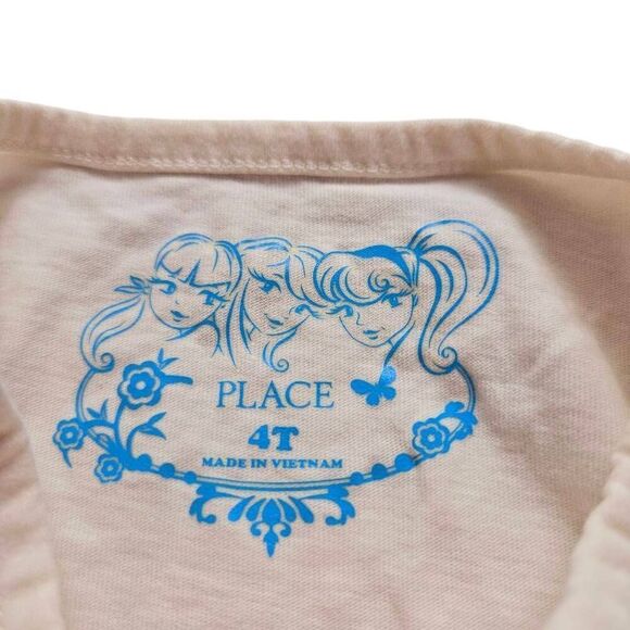 Children's place cream longsleeve shirt 4T - Picture 3 of 4